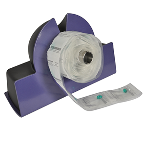 Enrolladora de mesa para farmacias